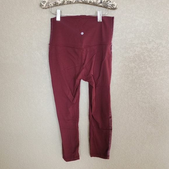 Lululemon align high rise 23in inseam capri style size 10 - Picture 4 of 8